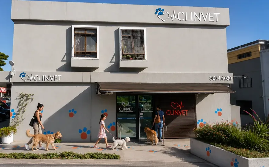 Fachada da Clinvet em Sobradinho